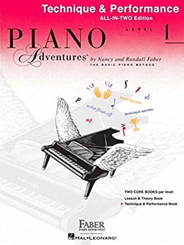 Piano Adventures All In Two Level 1 Technique & Performance: Lehrmaterial für Klavier